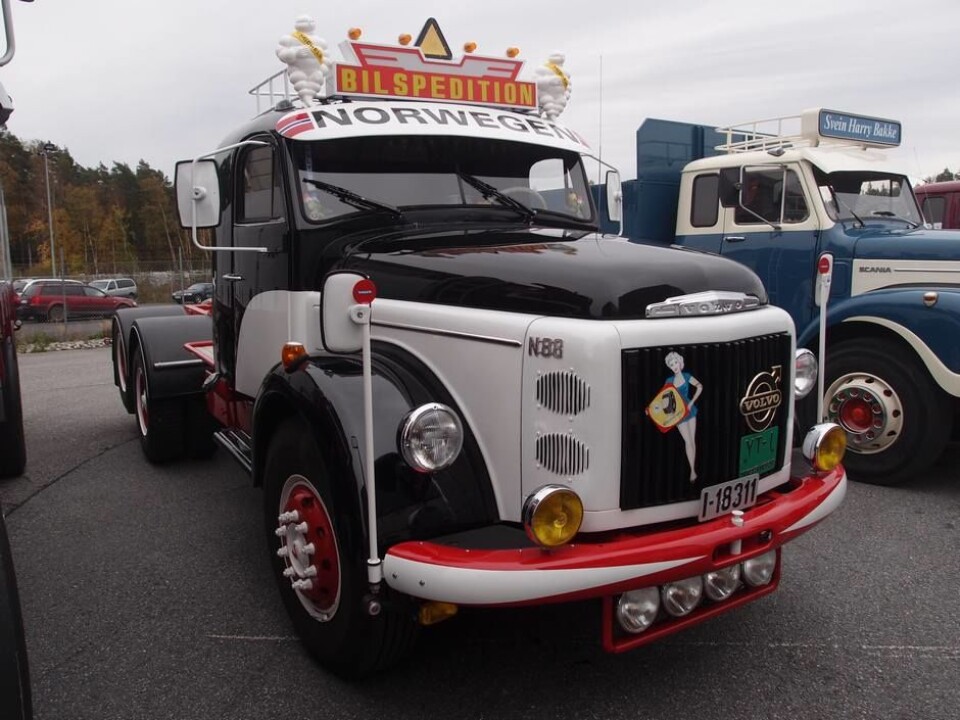 Tommytreffet 2017Bilen ble kjøpt ny i 1970 av Asbjørnsen Transport Arendal