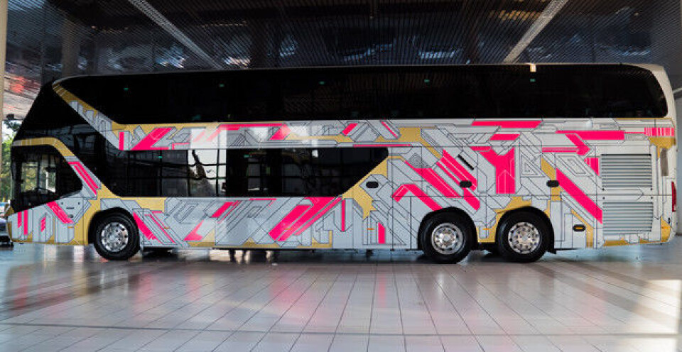 Kunstbuss med tape