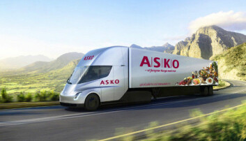 Asko kjøper 10 Tesla Semi