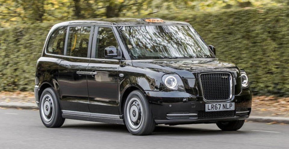 Geelys el-taxi til Oslo