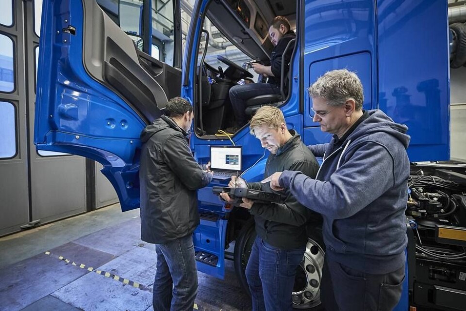 Daimler sender elektrisk Actros ut i kundetest