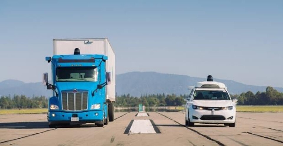 Waymo starter frakt uten fører