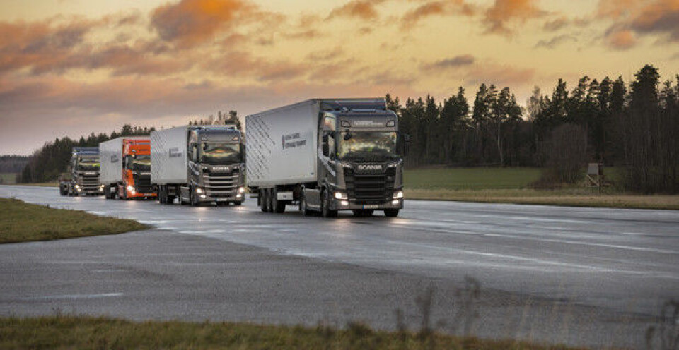 Scania-kunder platooner