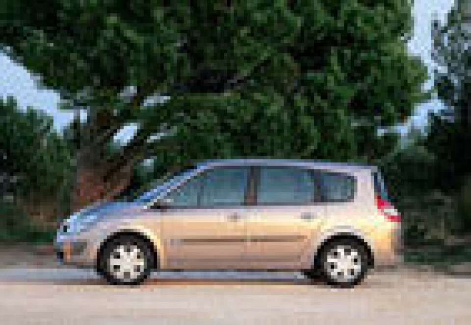 Renault Grand Scenic godkjent som varebil