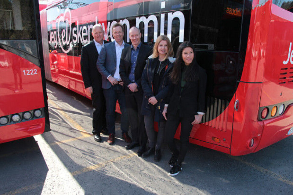 Flere elbusser i Oslo Flere elbusser i Oslo