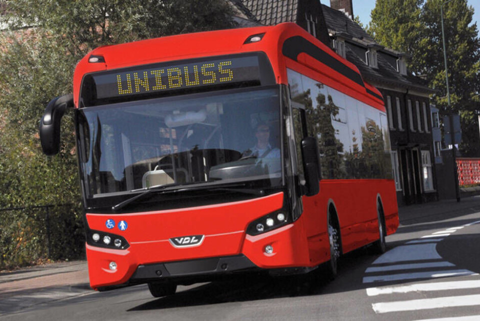 VDL Elbuss til Oslo12-METER: VDL Citea SLF 120-Electric. VDL Elbuss til Oslo12-METER: VDL Citea SLF 120-Electric.