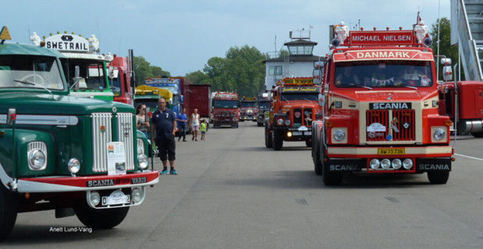 Old Trucks on Track på Knutstorp