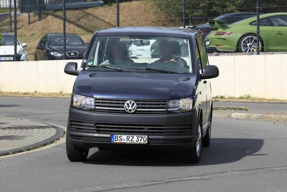 Spionbilder: Volkswagen Transporter T7Foto: Automedia