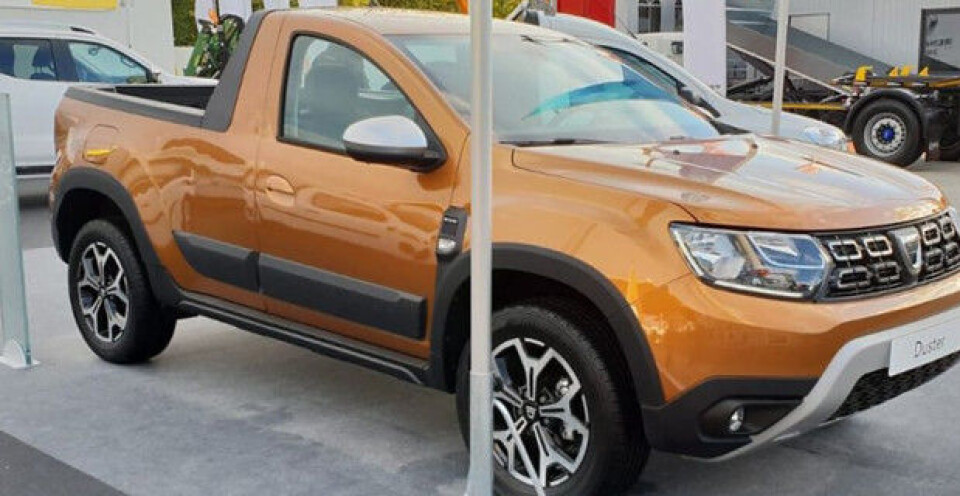 Pickup på Duster