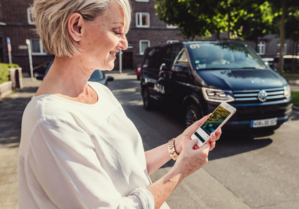 Moia hanoverAPP: En tidel av Hannovers befolkning benytter nå MOIA-appen.