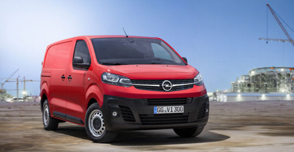 Her er nye Opel Vivaro