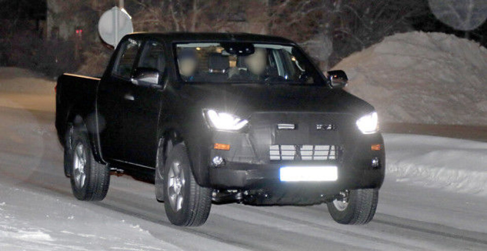 Spionbilder: Ny Isuzu D-Max på gang