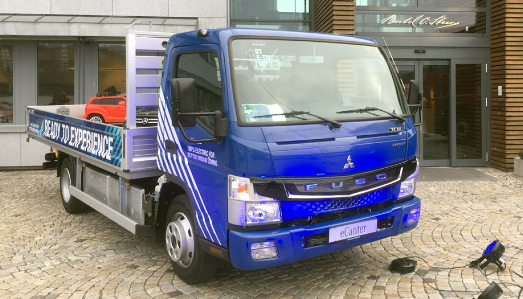 Fuso eCanter utgjør ikke et stort volum i Norge, men Fuso økte med 35 prosent i Norge i fjor. I Asia har Fuso en sterk posisjon. Fuso eCanter utgjør ikke et stort volum i Norge, men Fuso økte med 35 prosent i Norge i fjor. I Asia har Fuso en sterk posisjon.