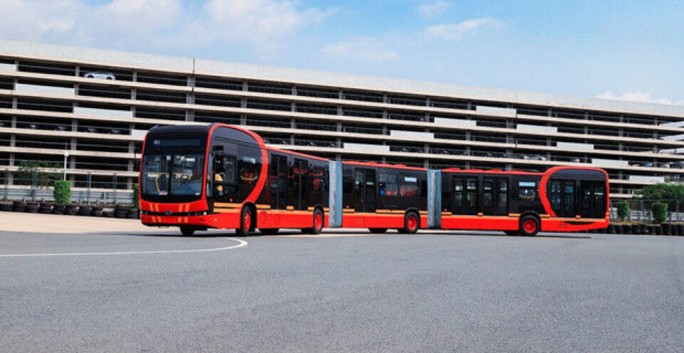 Elbuss med plass for 250