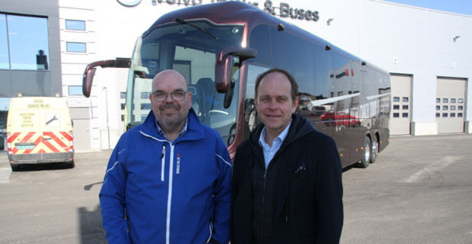 Norges-turné med nye busser