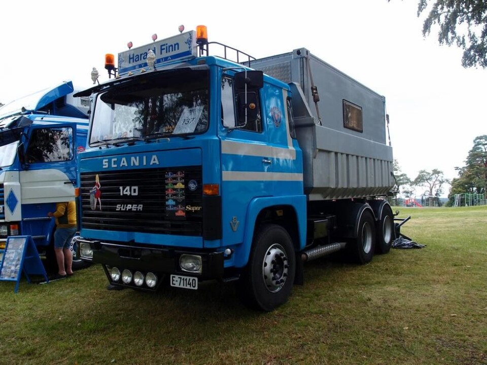 Grensetreffet 2019Scania 140, Harald Finn, Bybrua