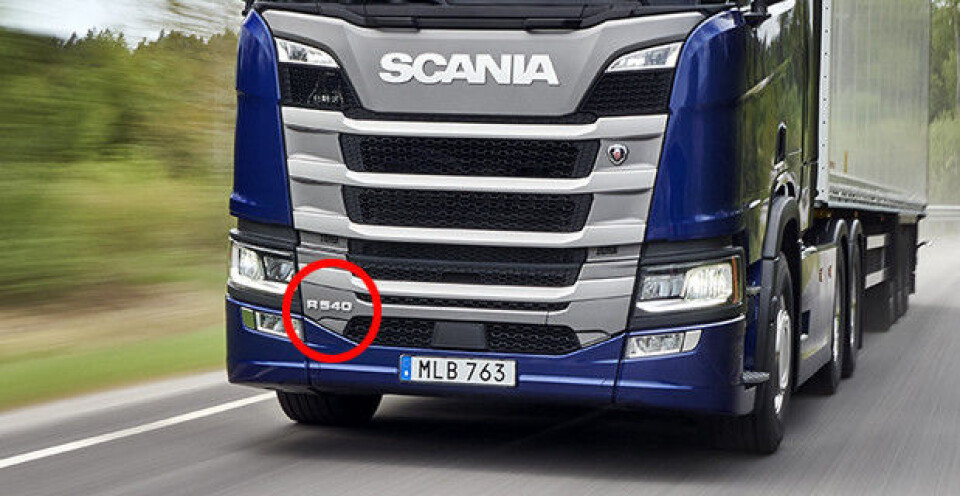 Scania topper 13-literfamilien med 540 hk