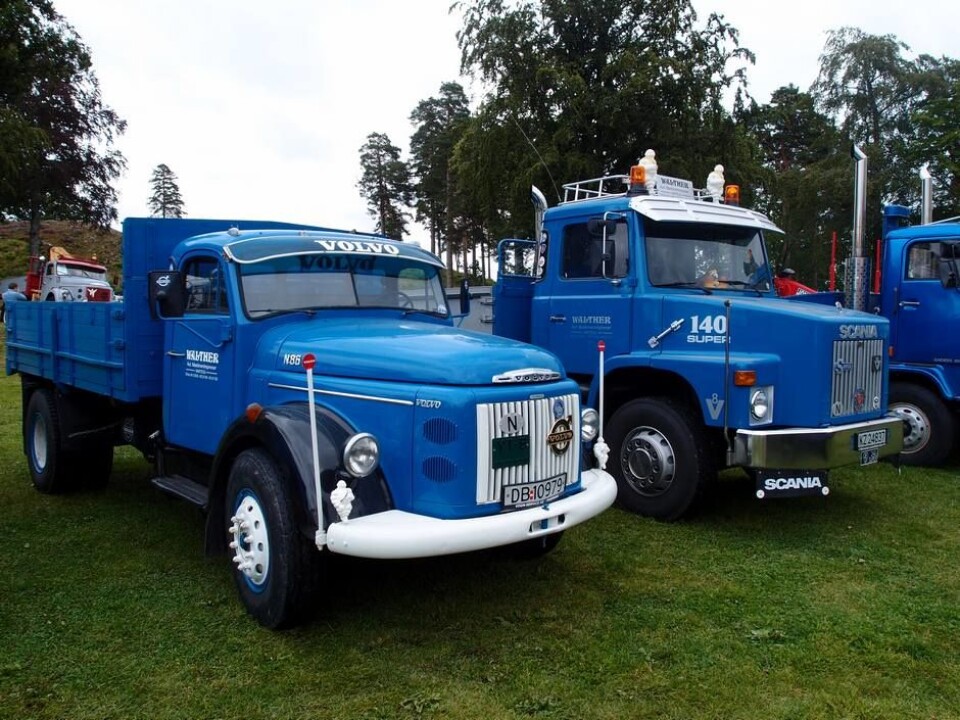 Grensetreffet 2019Volvo N86 og Scania140 Super, Walther, Varteig