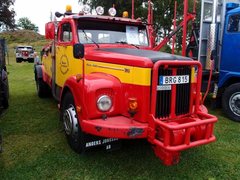 Grensetreffet 2019Scania 76, Anders Jonsson Åkeri AB/Bo Hammarstrøm
