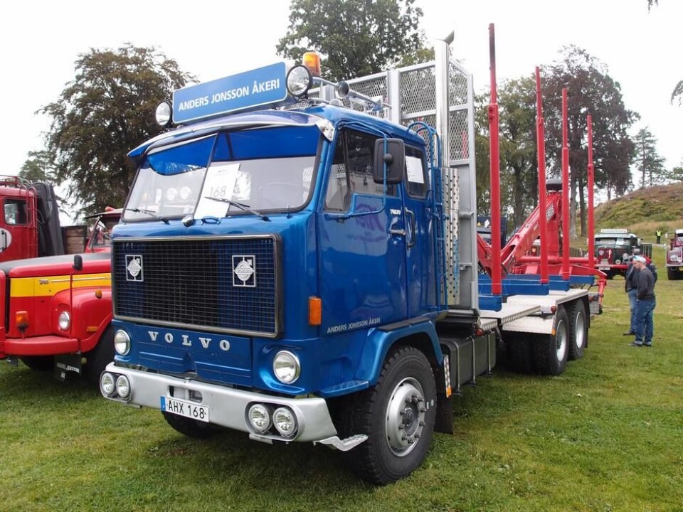 Grensetreffet 2019Volvo F89 Tømmerbil, Anders Jonsson Åkeri AB