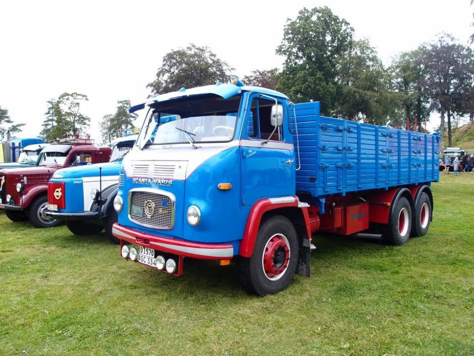 Grensetreffet 2019Scania Vabis LBS 76 1967, Sig Fredriksson, Flory