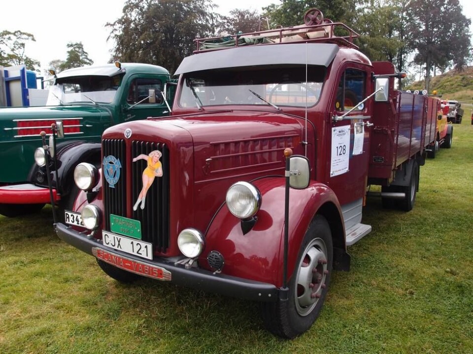 Grensetreffet 2019Scania Vabis 1952, Bengt Floberg, Floby