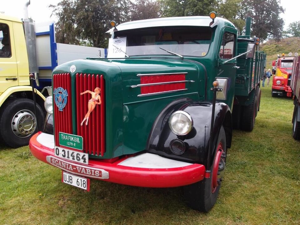 Grensetreffet 2019Scania Vabis LS71 1956,Stig Fredriksson, Floby