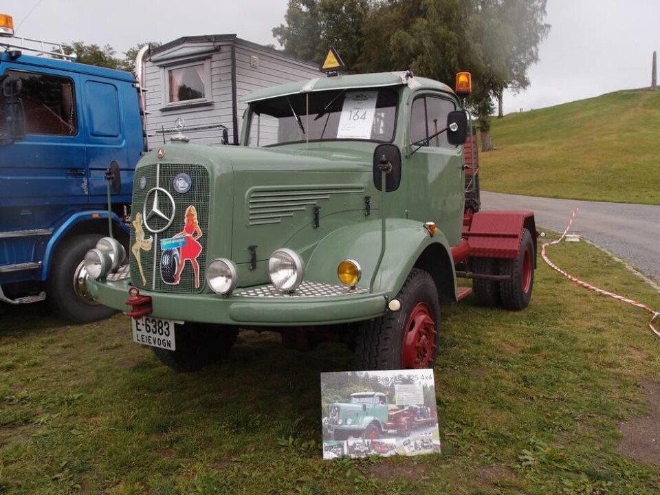 Grensetreffet 2019Mercedes Benz 352 LS 4X4, Trond Dahl fra Eidsvoll. Venstre side.