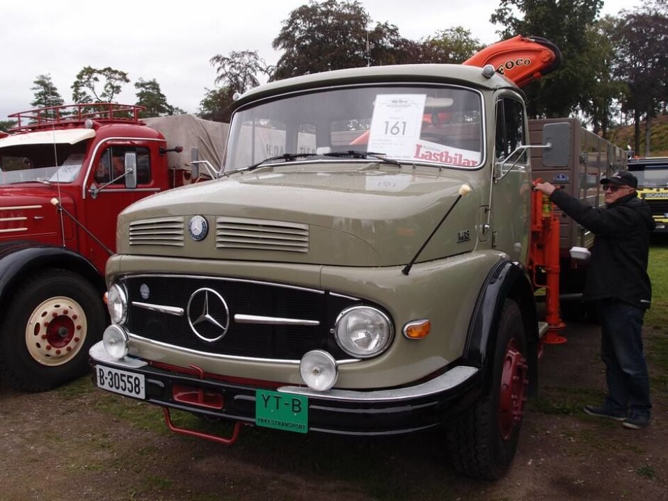 Grensetreffet 2019Mercedes 1418, Trygve Halvorsen, Råde