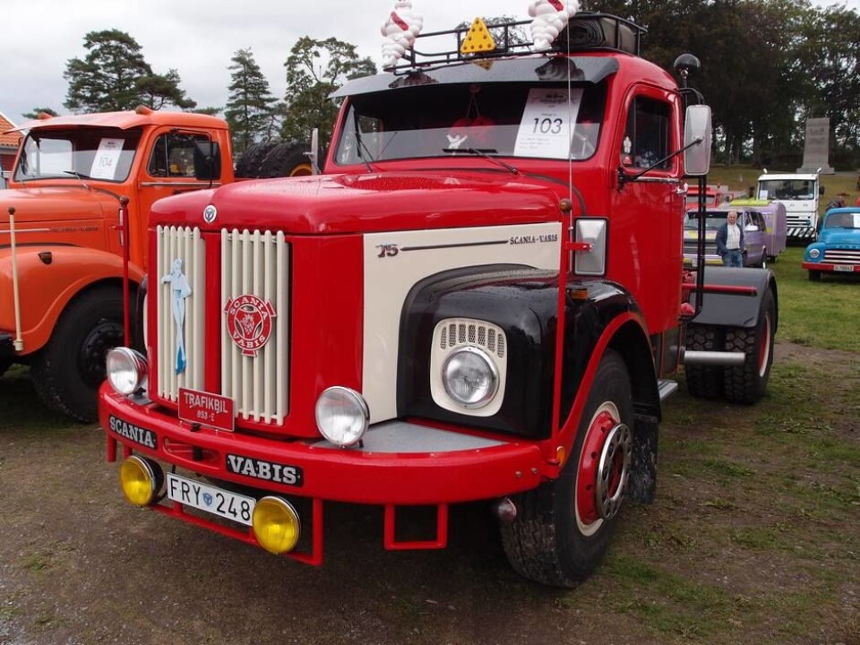 Grensetreffet 2019Scania Vabis L75, Joakim Dahlstedt, Tjällmo