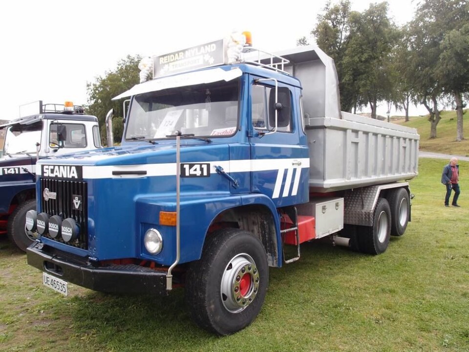 Grensetreffet 2019Scania LS 141, Reidar Nyland, Skien
