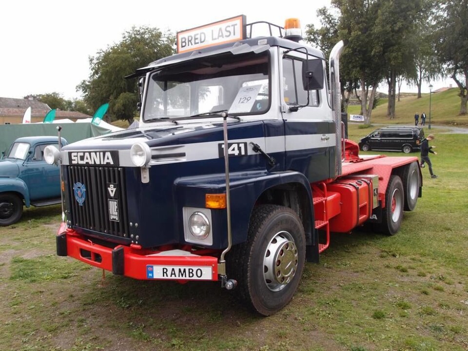 Grensetreffet 2019Scania LS 141, Trond Rambo, Skien