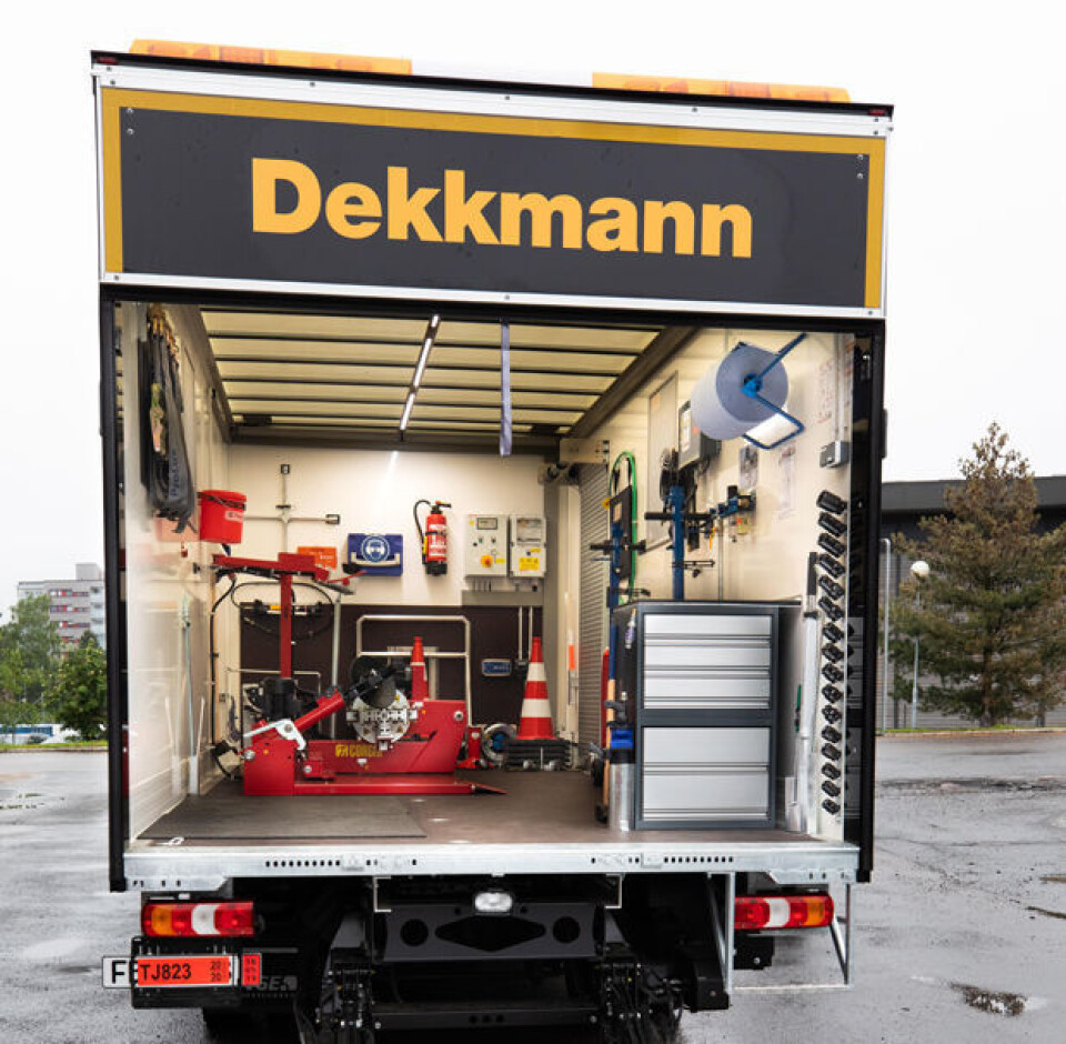 Mobilt dekkverksted