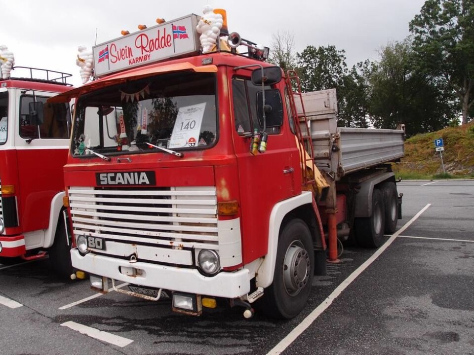 Grensetreffet 2019Scania 80, Svein Rødde/Kjetil, Dalabrekkå, Avaldsnes