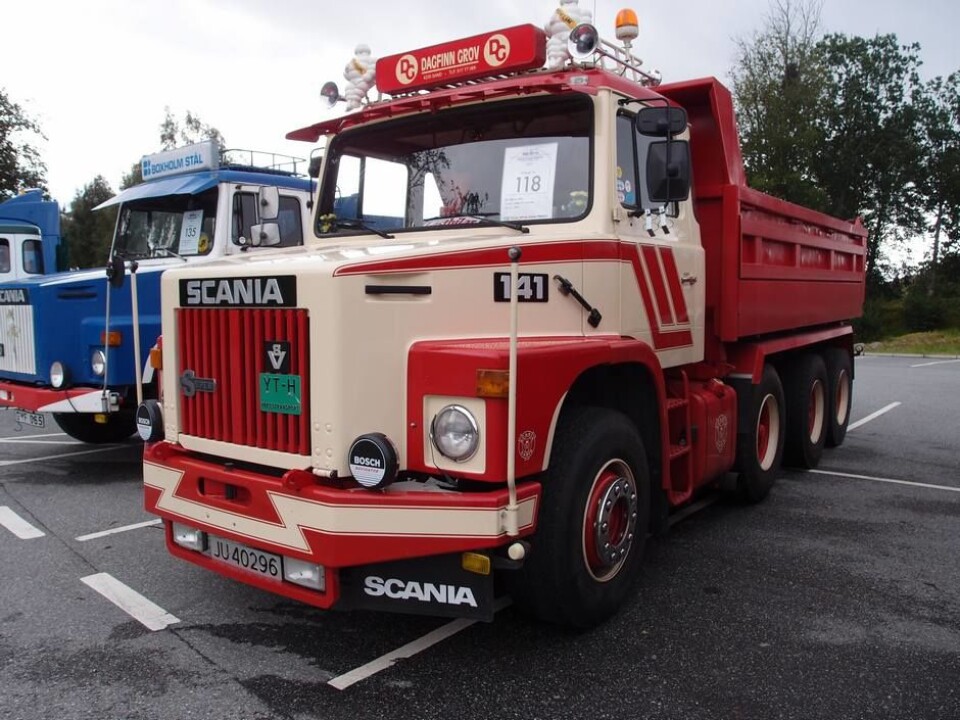 Grensetreffet 2019Scania 141 3 akslet, Dagfinn Grov, Sand i Ryfylke