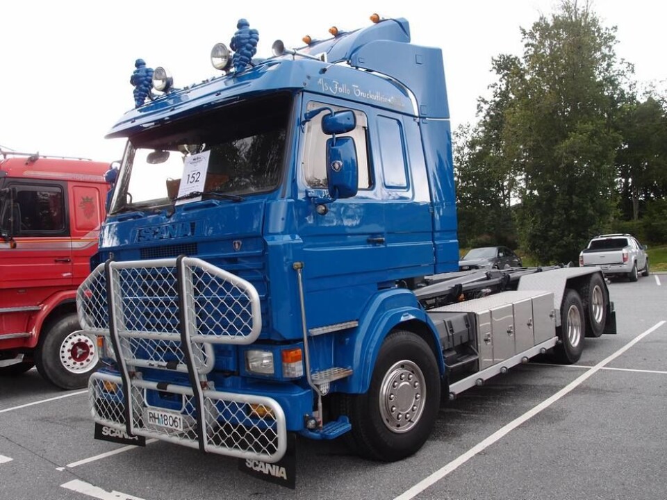 Grensetreffet 2019Scania 143 1994, Follo Truckutleie, Bjørn Prytz, Ski