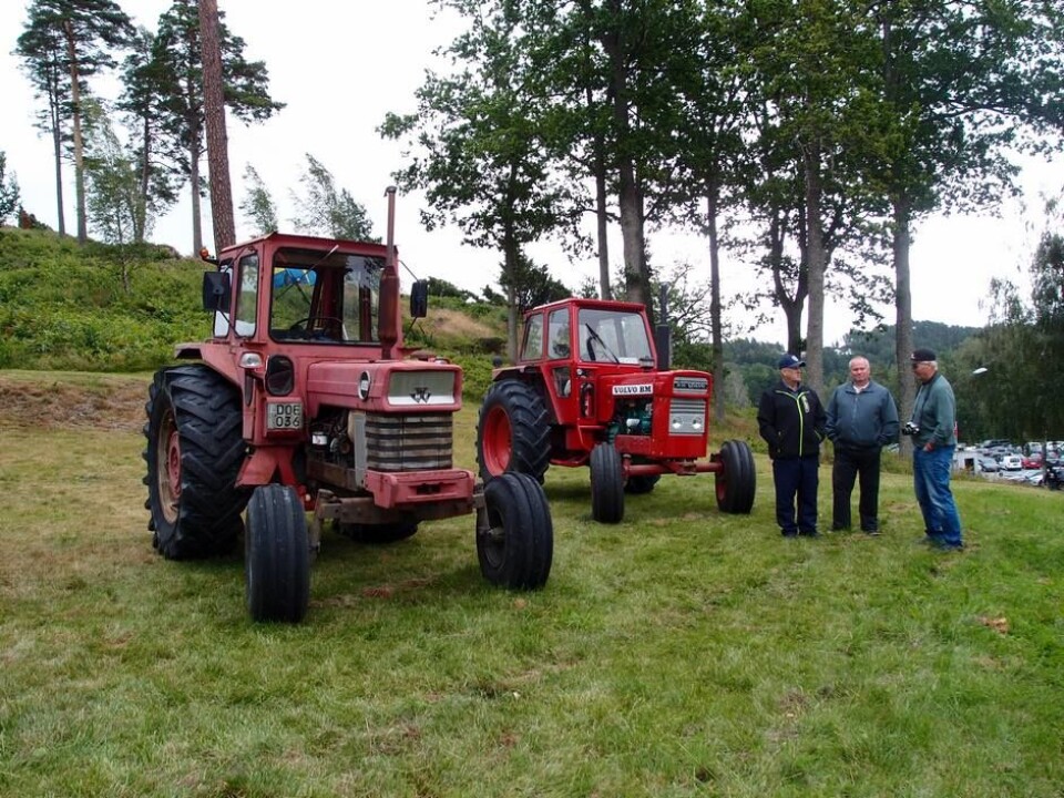 Grensetreffet 2019Et par gamle traktorer