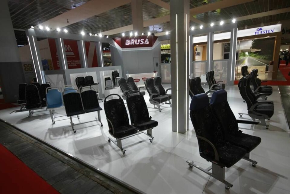 Du vil ikke tro hvor mange ulike varianter av stoler som finnes til buss.
