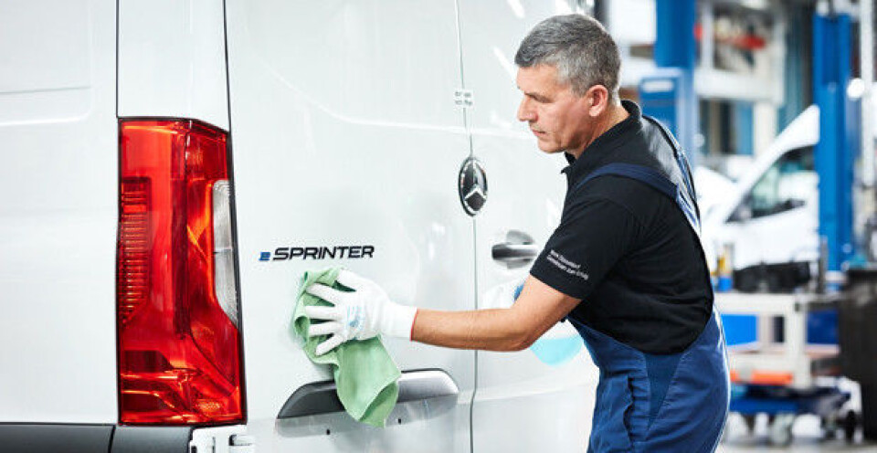 Mercedes har startet produksjonen av eSprinter