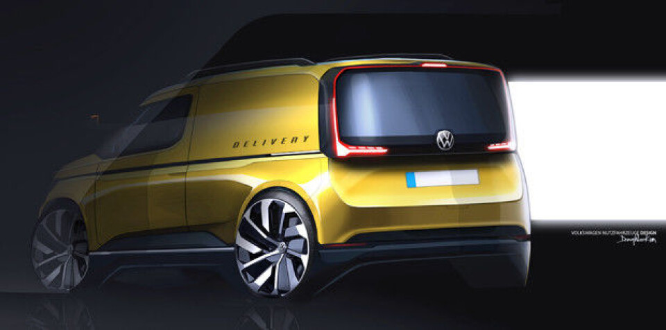 Caddy skisse Caddy skisse