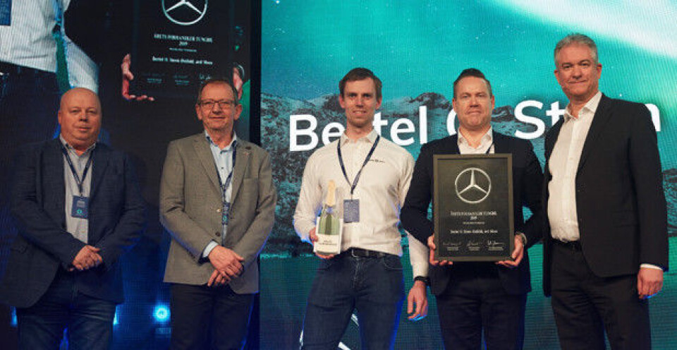 Årets forhandlere og selgere av Mercedes-Benz Nyttekjøretøy