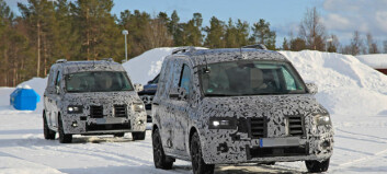 Vintertester nye Mercedes Citan