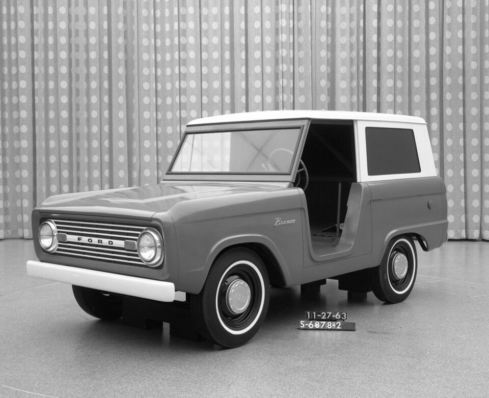 Ford Bronco-modell.