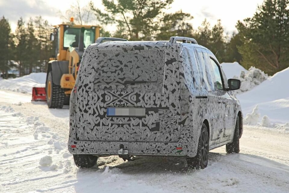 Nye Mercedes-Benz Citan på vintertestFoto: S. Baldauf/SB-Medien
