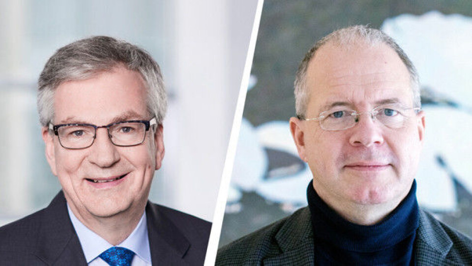Volvo og Daimler samarbeidMARTIN OG MARTIN SAMARBEIDER: Martin Daum (t.v.), styreleder i Daimler Truck AG, og Martin Lundstedt, toppsjef i AB Volvo. Volvo og Daimler samarbeidMARTIN OG MARTIN SAMARBEIDER: Martin Daum (t.v.), styreleder i Daimler Truck AG, og Martin Lundstedt, toppsjef i AB Volvo.