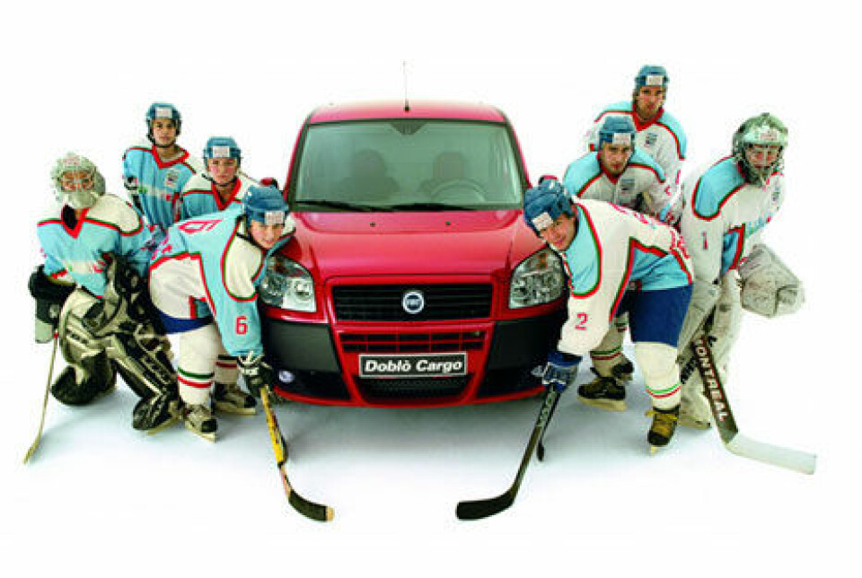 Fiat Doblo for hockey