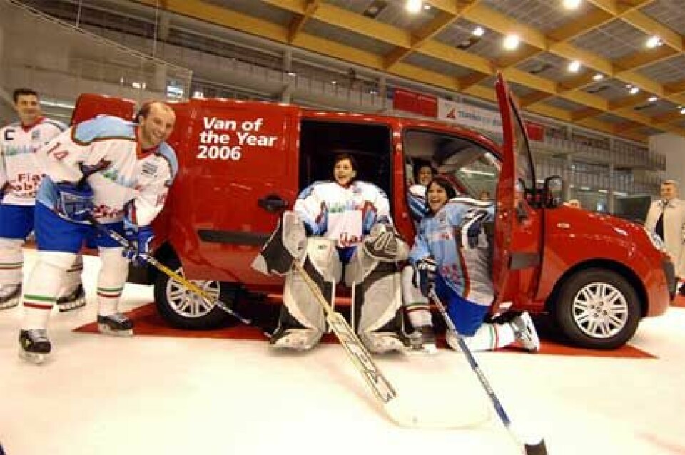 Fiat Doblo for hockey