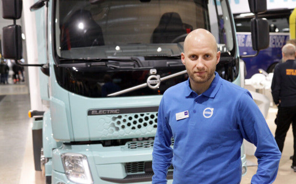 Karstein AhlinNY TOPPSJEF: Karstein Ahlin har flere års fartstid i Volvo Norge. Nå er han ansatt som administrerende direktør. Foto: Brede Høgseth Wardrum