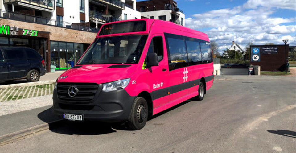 NYTT KONSEPT: Ruter tester ut 'Aldersvennlig transport' i Oslo - et dør til dør tilbud for de over 65 år. Foto: Bertel O. Steen
