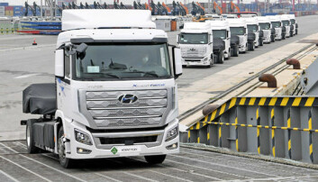 Hyundai leverer hydrogen-lastebiler til Sveits